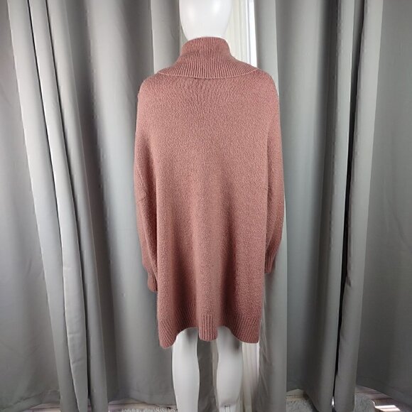Ava & Viv Blush Pink Cowl Neck Sweater Size 3X - Picture 4 of 13